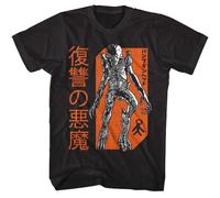 UHYft66AWZ Pumpkinhead Japanese Movie Poster Men's T Shirt Demon Monster Horror Film Black XL