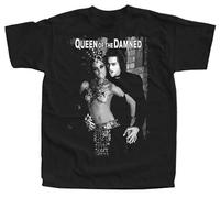 UHYft66AWZ Queen of The Damned T Shirt v5 Poster Lestat Akasha S to 3XL Black XXL