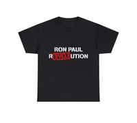 UHYft66AWZ Ron Paul Revolution T-Shirt Black S