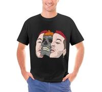 UHYft66AWZ Sfera Ebbasta T-Shirt Maglietta 7 Concerto Maglia Musica Canzoni Rap Regalo Black M