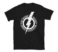 UHYft66AWZ Shiny Toy Guns Rainy Monday Electro Emo Dance-Punk Band T-Shirt Black XXL