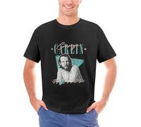 UHYGdrfs225 George-Carlin-Tribute-90s-Faded-Style-Fan-T-Shirt