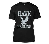 UHYGdrfs225 Hawk-Hauling-Hawk-Silhouette-Version-Unisex-Shirt-DM-t-Shirt-Hoodie-for-Black