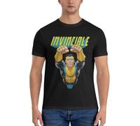 UHYGdrfs225 Invincible-Mark-Grayson-T-Shirt-Invincible-Tops-Amazing-Short-Sleeve-Round-Collar