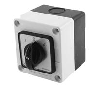 Ui 660V avec 20A commutateur de changement de came rotatif à 3 positions avec boîtier de commande