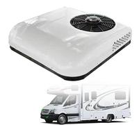 UIBAO Climatiseur 12V/24V DC pour RV - Système de Climatisation électrique de Toit et de Stationnement Ultra-Mince pour Camping-Car, Voiture, Camion, Camper 12V