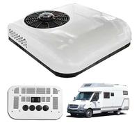 UIBAO Climatiseur Portable 12V/24V pour Camping-Car et Caravane Système de Refroidissement Électrique Écoénergétique, Installation Facile,Faible Bruit Clim Mobile pour Véhicules Récréatifs 12V