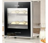 UIBAO Étuve à Fermentation du Pain 40L Armoire Électrique à Lever la Pâte, Température 20-50℃ Réglable & Humidité Contrôlable, 2 Grilles, Boulangerie Maison,pour Pâte Levain Yaourt
