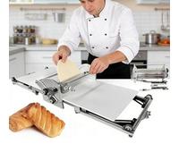 UIBAO Machine à pâte feuilletée électrique,Machine à Rouler la pâte Pliable, laminoir électrique et Rouleau à Fondant, équipement de Boulangerie Commercial Pliable à épaisseur réglable