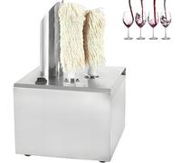 UIBAO Machine à Polir Les Verres à Vin Électrique Tout-en-Un,Polissage et Séchage Instantanés,Brosses Détachables,Matériau Durable,Convient aux Restaurants,Hôtels et Amateurs de Vins Fins 5head