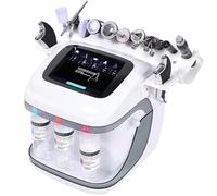 UIBAO Machine de Beauté 10 en 1 Hydrodermabrasion - Nettoyage Visage à Petites Bulles,Réduction des Rides,Hydratant,Écran LCD,10 Têtes Multifonctionnelles pour Salon et Maison