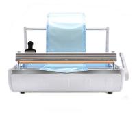UIBAO Scelleuse Thermique Médicale Automatique 6 Niveaux Température (50°C à 300°C),Machine à Sceller Dentaire, Largeur Max 250mm,pour Laboratoires,avec 200 m de sachets de scellage