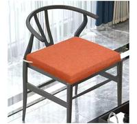 UICMNSI Coussin de Siège Carré avec Attaches - Coussins de Chaises Antidérapants Housse Lavable Galettes de Chaise for Patio/Bistro/Terrasse/Cuisine/Bureau/Salle à Manger(08,40x3cm/16x1.2in)