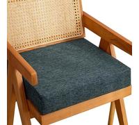 UICMNSI Coussin de Siège Carré Extérieur/Jardin Coussins de Chaises Antidérapants Housse Lavable Galettes de Chaise for Patio/Bistro/Terrasse/Cuisine/Bureau/Salle à Manger(03,50x50x3cm)