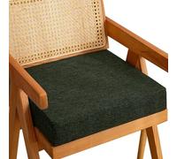 UICMNSI Coussin de Siège Carré Extérieur/Jardin Coussins de Chaises Antidérapants Housse Lavable Galettes de Chaise for Patio/Bistro/Terrasse/Cuisine/Bureau/Salle à Manger(05,50x50x8cm)