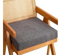 UICMNSI Coussin de Siège Carré Extérieur/Jardin Coussins de Chaises Antidérapants Housse Lavable Galettes de Chaise for Patio/Bistro/Terrasse/Cuisine/Bureau/Salle à Manger(20,35x24x8cm)