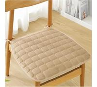 UICMNSI Fer à Cheval Carré Galette de Chaise - Coussin for Siège - Coussins de Chaises/Tabouret Antidérapants for Manger, Jardin, Maison, Intérieur et Extérieur(3,Horseshoe:50CM/20IN)