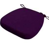 UICMNSI Galette de Chaise Lot de 2/4, Coussin Chaise Cuisine Lavable, Dehoussable Lavable, Coussins de Chaises D'Interieur(16,4pcs:43X40X35x5cm)