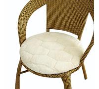 UICMNSI Galette de Ronde Exterieur Impermeable Coussin de Chaise 30/35/40/45/50cm for Jardin, Cuisine avec Housse Amovible, Salle À Manger, Plusieurs Couleurs for Coussins D'intérieur(39,35cm/14in)
