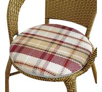 UICMNSI Galette de Ronde Exterieur Impermeable Coussin de Chaise 30/35/40/45/50cm for Jardin, Cuisine avec Housse Amovible, Salle À Manger, Plusieurs Couleurs for Coussins D'intérieur(25,35cm/14in)