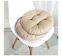 UICMNSI Lot de 2 Coussins de Chaise lavables - 40x40, 45x45, 50x50cm - Ronds - for l'intérieur et l'extérieur - Rembourrage épais(3,45cm/18in)