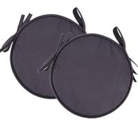 UICMNSI Lot de 4/2 galettes/Coussin de Chaise 30x30cm/38x38 Coussin de Chaise, Extérieures/Interieur Jardin Coussins de Sol, Office Coussin D'assis Coussin de Siège de Voiture(@8,2pcs:30cm)