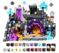 Uiczdry Construction Magnetique Enfant 150 Pièces,2.5CM/Pièces Build Cube Collège de Magie Magnet World,Jeux créatifs de Puzzle,STEM Montessori Jouets Magnétiques Sensoriels,pour Enfants 3+ Ans