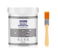 UieaMsio Revêtement imperméable transparent, 300 g, mastic d'étanchéité étanche, scellant isolant, étanche pour salle de bain, toilettes, carrelage, murs, toit