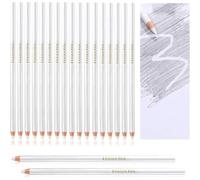 UieoKakeh 20 Pcs Crayons Gomme pour Artistes Crayons pour Esquisse Dessins au Charbon Réviser Effacer les Détails pour Débutants