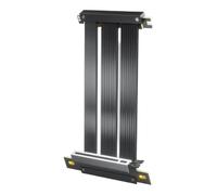 UieoKakeh Câble Riser PCIe 5.0 Compatible avec Les Cartes Graphiques RX1060, RTX5090 et RTX5080. Port PCIe 5.0 X16, Vitesse 128 Go/S. Compatible PCIe 4.0. Conçu pour Cartes Graphiques ITX