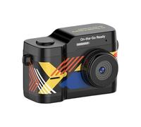 UieoKakeh Caméra d'action HD 1080P Mini Design en Forme de Pouce Écran Rétractable de 0,96" Prend en Charge Les Cartes Mémoire Caméscope Compact Enregistrement Vidéo Dispositif Porte-Clés Rétro A