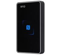 UieoKakeh Émetteur de Carte de Contrôle D'Accès HID, Lecteur de Carte ID 125 KHz, Dispositif de Lecture de Carte sans Pilote avec Interface USB.