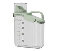 UieoKakeh Ensemble de Contenants Hermétiques Transparents pour Le Rangement des Aliments dans Le Garde-Manger, avec Couvercles et Bec Verseur, pour la Conservation des Aliments Secs dans la Cuisine B