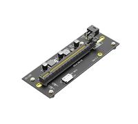 UieoKakeh Extenseur NVME vers PCIEX16 avec Alimentation ATX 24 Broches - Carte D'Extension M.2 NVME vers PCIE4.0 GPU SFF8611 vers SFF-8612 6PIN