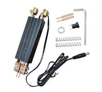 UieoKakeh Fer à Souder à Point DIY, Stylo de Soudage par Points, Mandrin en Cuivre CNC 18650, Câble 10AWG de 3 à 15 Mm, Outil de Soudeur Portable avec Batterie.