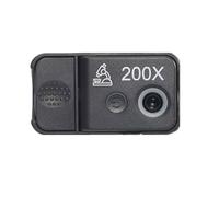 UieoKakeh Filtre CPL Inclus, Objectif de Microscope Mobile 200x, Lampe LED/UV Intégrée, Accessoire de Universel avec Clip.