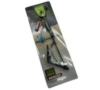 UieoKakeh Indicateur de Morsure LED pour la Pêche au Carpe, Ensemble de Balanciers pour Une Expérience de Pêche Améliorée, Jaune.