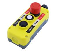UieoKakeh Interrupteur D'Arrêt D'Urgence à Bouton-Poussoir de Télécommande de Grue Électrique Interrupteur de Levage Haut/Bas Résistant à la Pluie Résistant à L'Usure