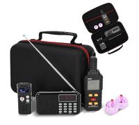UieoKakeh Kit de 6 Pièces Comprenant 1 Compteur EMF, 1 Enregistreur Vocal Numérique, 1 Radio, 2 Balles de Chat LED Lumineuses et 1 Étui de Transport.