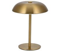 UieoKakeh Lampe de Table à Contrôle Tactile en Forme de Champignon Mignon, 3 Couleurs, Dimmable, sans Fil, Rechargeable, LED, pour Chambre à Coucher, Décoration Intérieure, Dorée.