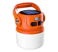 UieoKakeh Lampe Solaire LED Rechargeable, Lanterne Portable Étanche pour Extérieur, Marché Nocturne, Camping, Panne D'Électricité, Urgence.