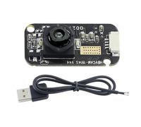 UieoKakeh Module de Caméra GC0308 0,3 MP 120 FPS, Capteurs 30 MP, Angle de 80 Degrés, Noir pour Images Dynamiques.