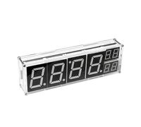 UieoKakeh Module D'Horloge Réseau ESP8266 WiFi Kit DIY Affichage à Tube Numérique 8-Bit Fonctionnalité Pratique Temps Température