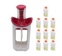 UieoKakeh Pour Station de Remplissage de Purée de Fruits Portable, Station de Squeeze Maison, Poches de Stockage Squeeze pour Magasin à Domicile.