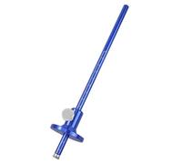 UieoKakeh Règle de Traçage pour le Travail Du Bois avec Double Échelle Graduée, Outil de Traçage de Lignes Parallèles en Aluminium et Aluminium, Jauge de Marquage à Roue