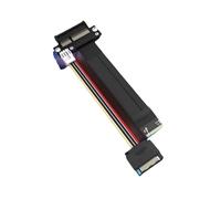 UieoKakeh Riser M2 vers PCIE 4X à Carte Riser M.2 NVMe M Key 2280 Câble de Connexion pour Ordinateur