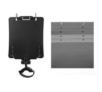 UieoKakeh Support de Musique pour Clarinette avec Porte-Partitions, Lyre de Fanfare Réglable, Comprend 5 Pochettes de Recharge.