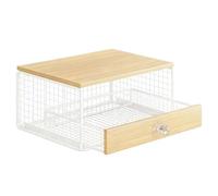 UieoKakeh Tiroir de Rangement pour Capsules de Café Grande Capacité pour Machines à Café, Support pour Capsules D'Espresso pour Bureau à Domicile ou Salle de Pause.