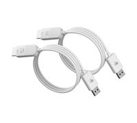 UieoKakeh Transmetteur sans Fil Compatible Fonctionnalité D'Écran Partagé pour la Projection D'Écran D'Ordinateur Portable, Transmission Longue Distance de Niveau Entreprise B