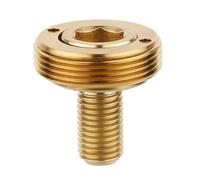 UieoKakeh Vis de Fixation pour Manivelles de Vélo en Alliage de Titane 8x15mm, Vis de Boîtier de Pédalier à Emmanchement Carré, Pièces de Vélo C.